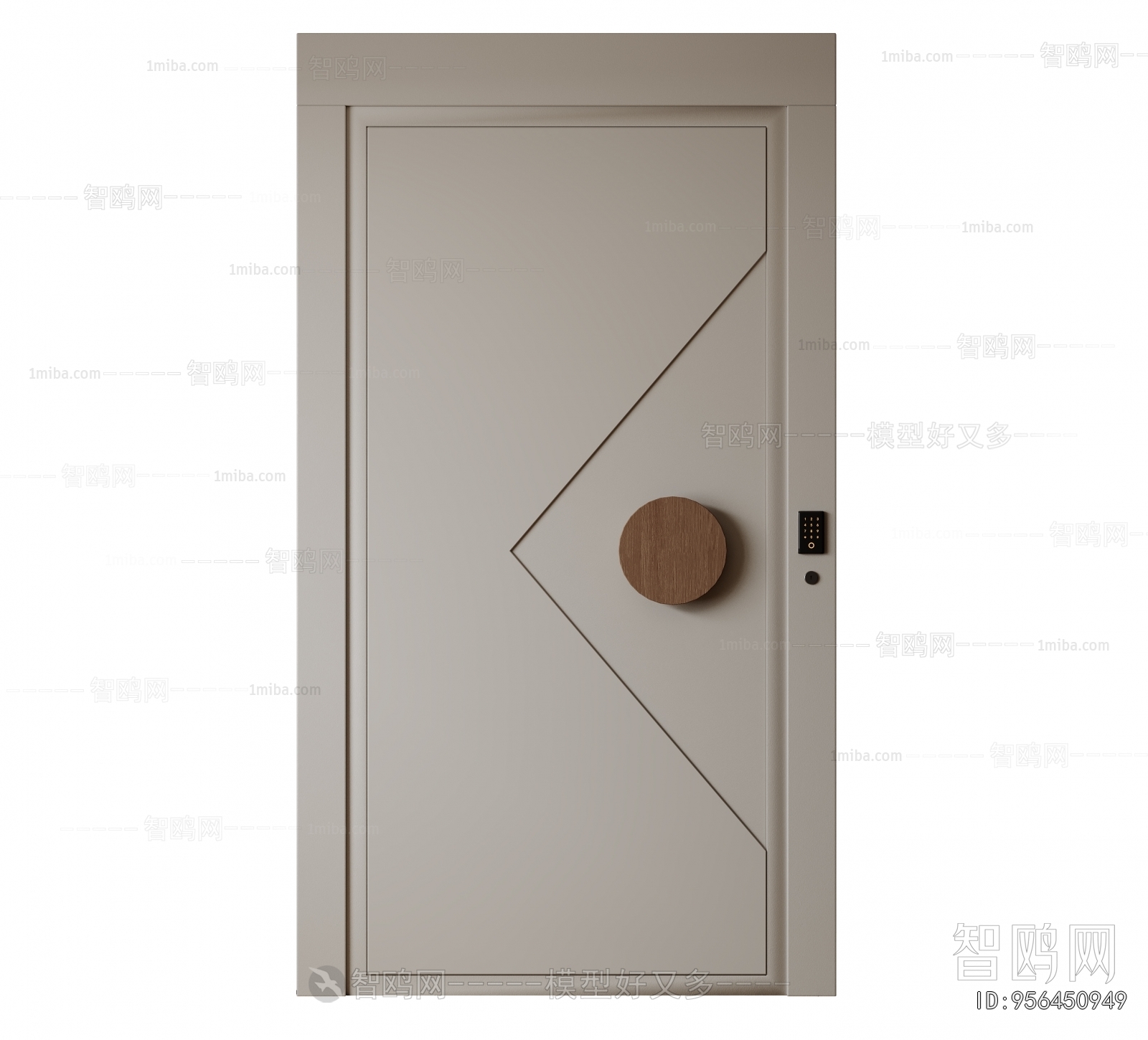 Modern Single Door