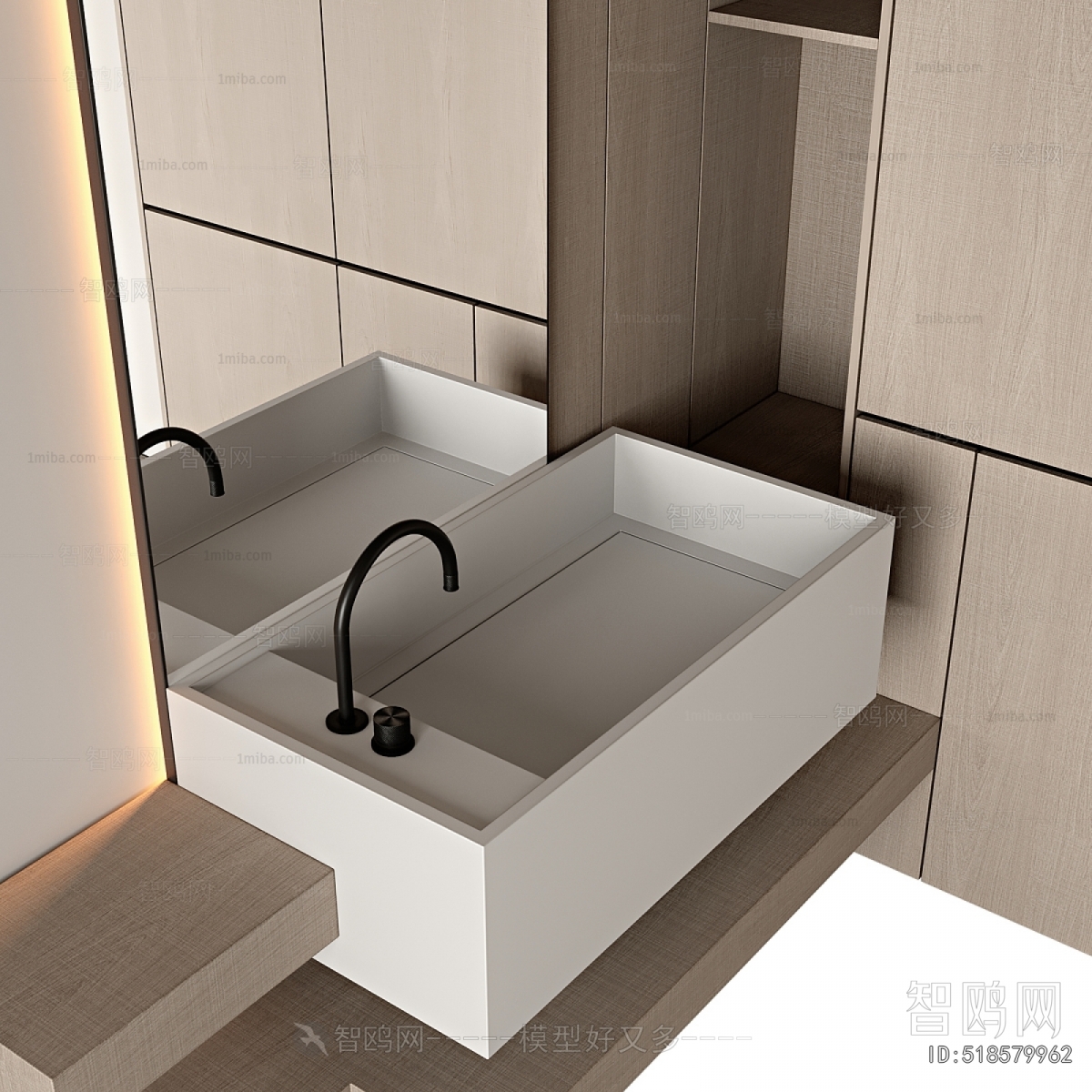 Modern Bathroom Cabinet