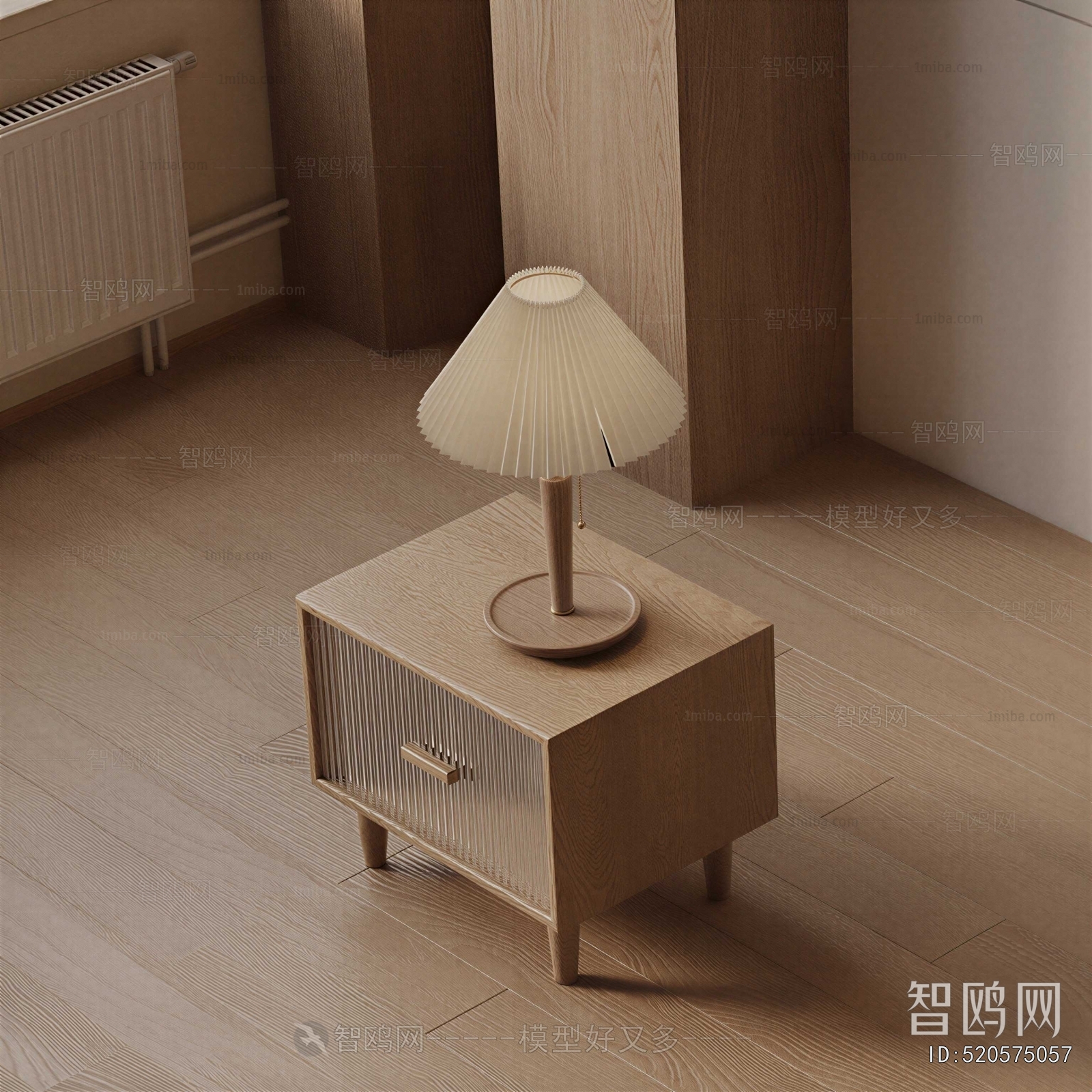 Modern Bedside Cupboard