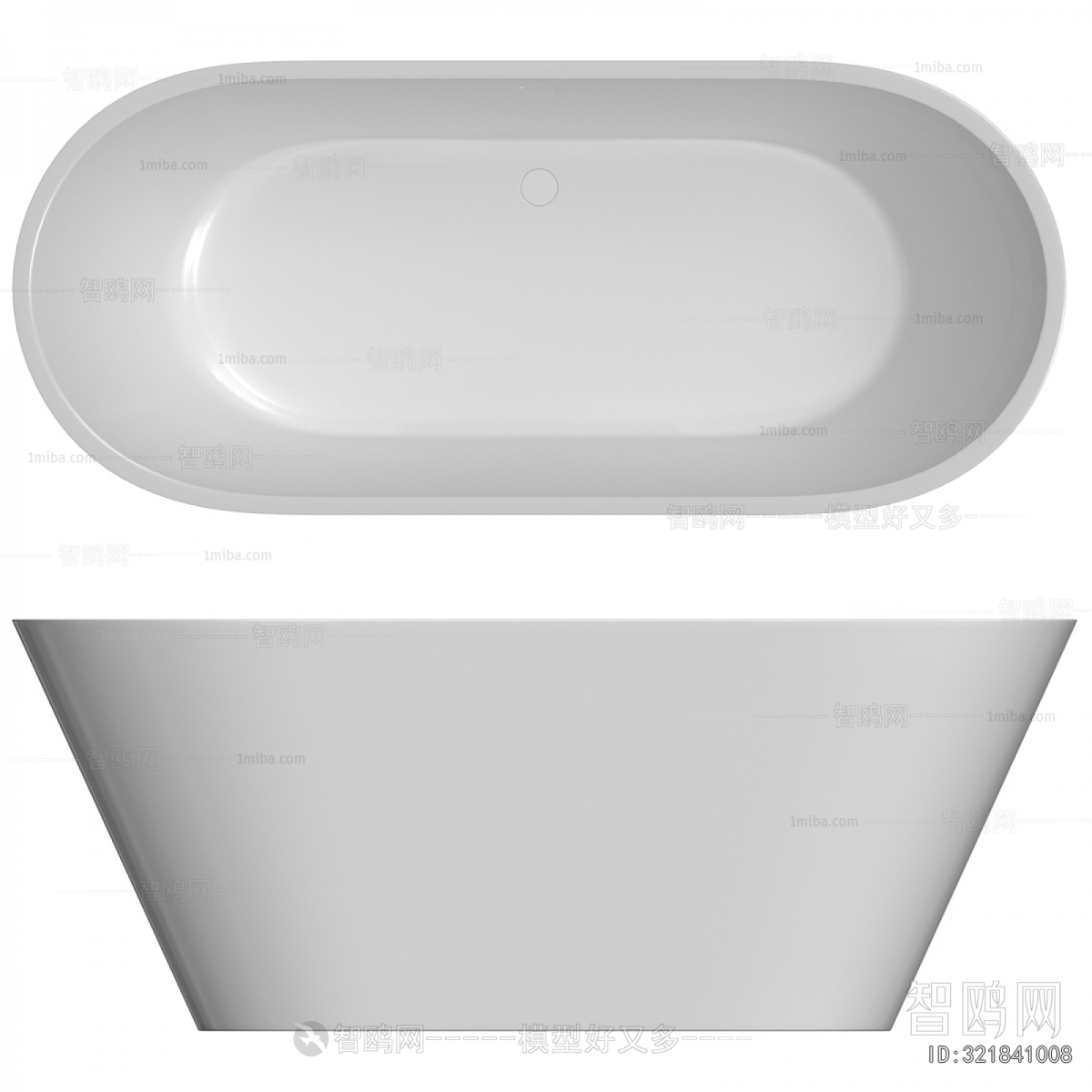 Modern Bathtub