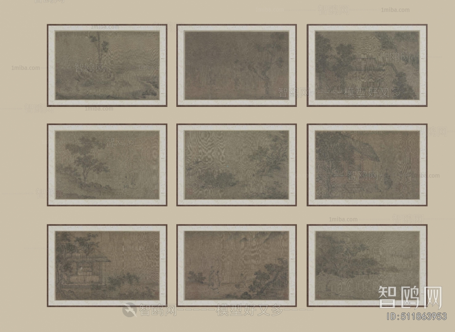 New Chinese Style Painting