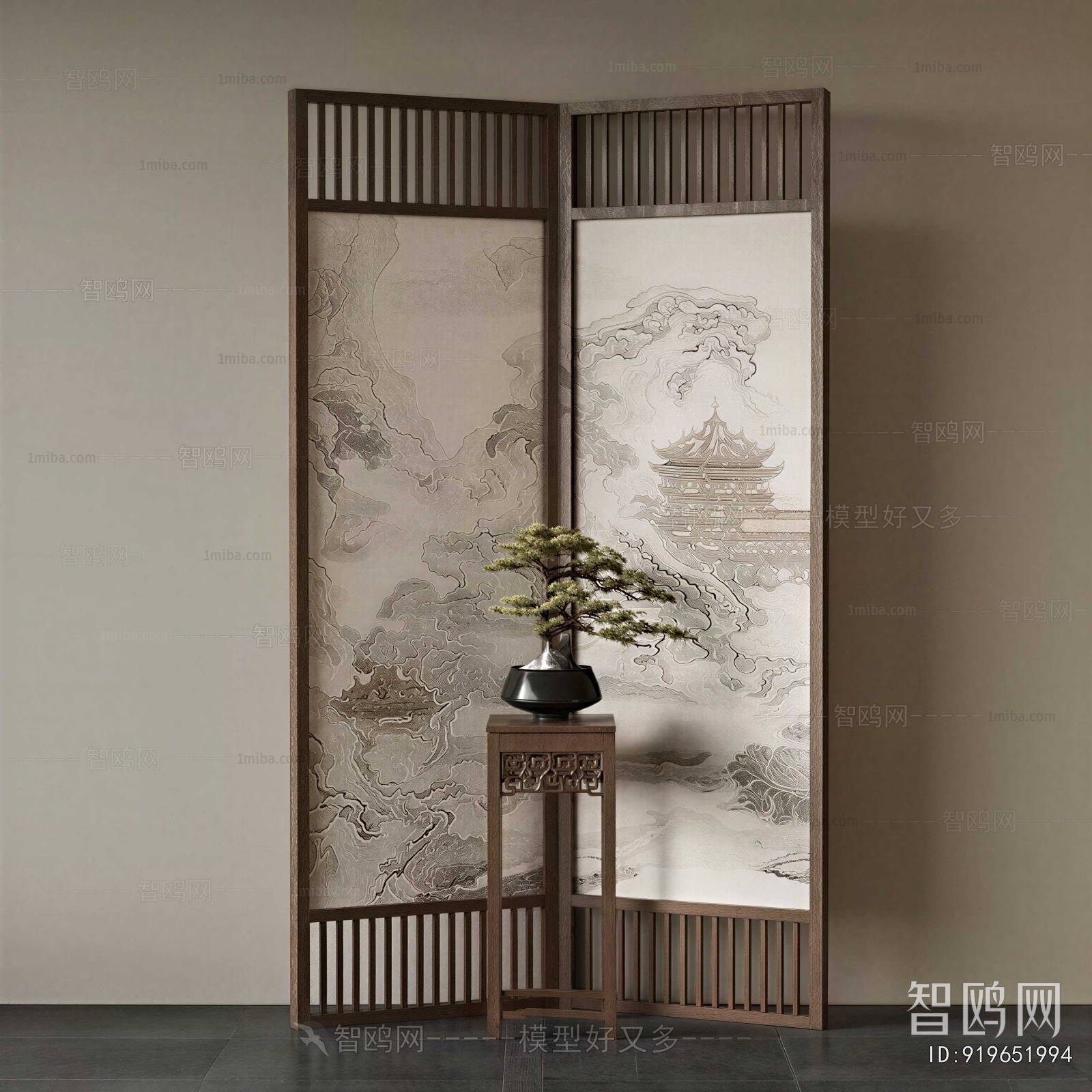 New Chinese Style Partition