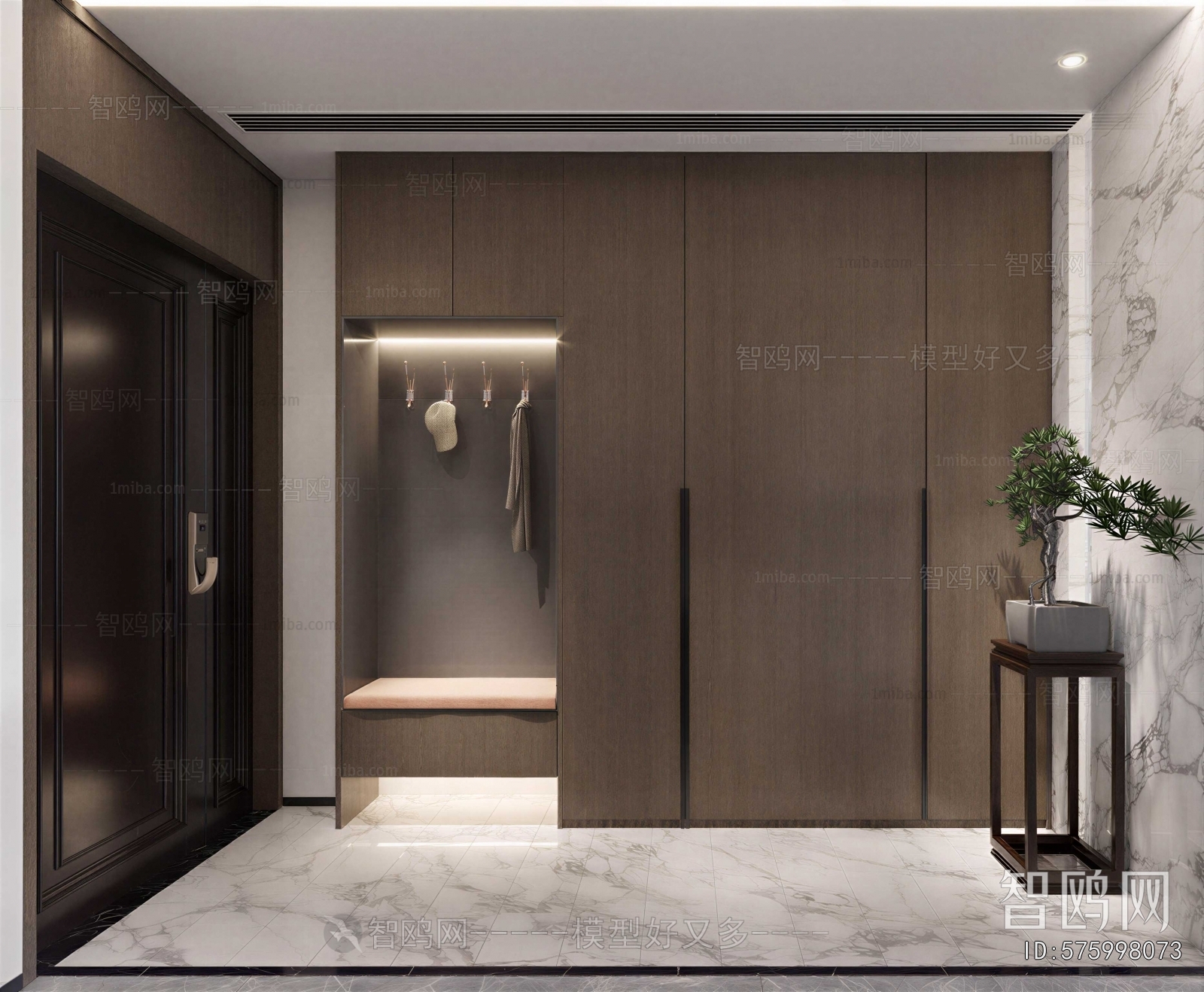 New Chinese Style Hallway