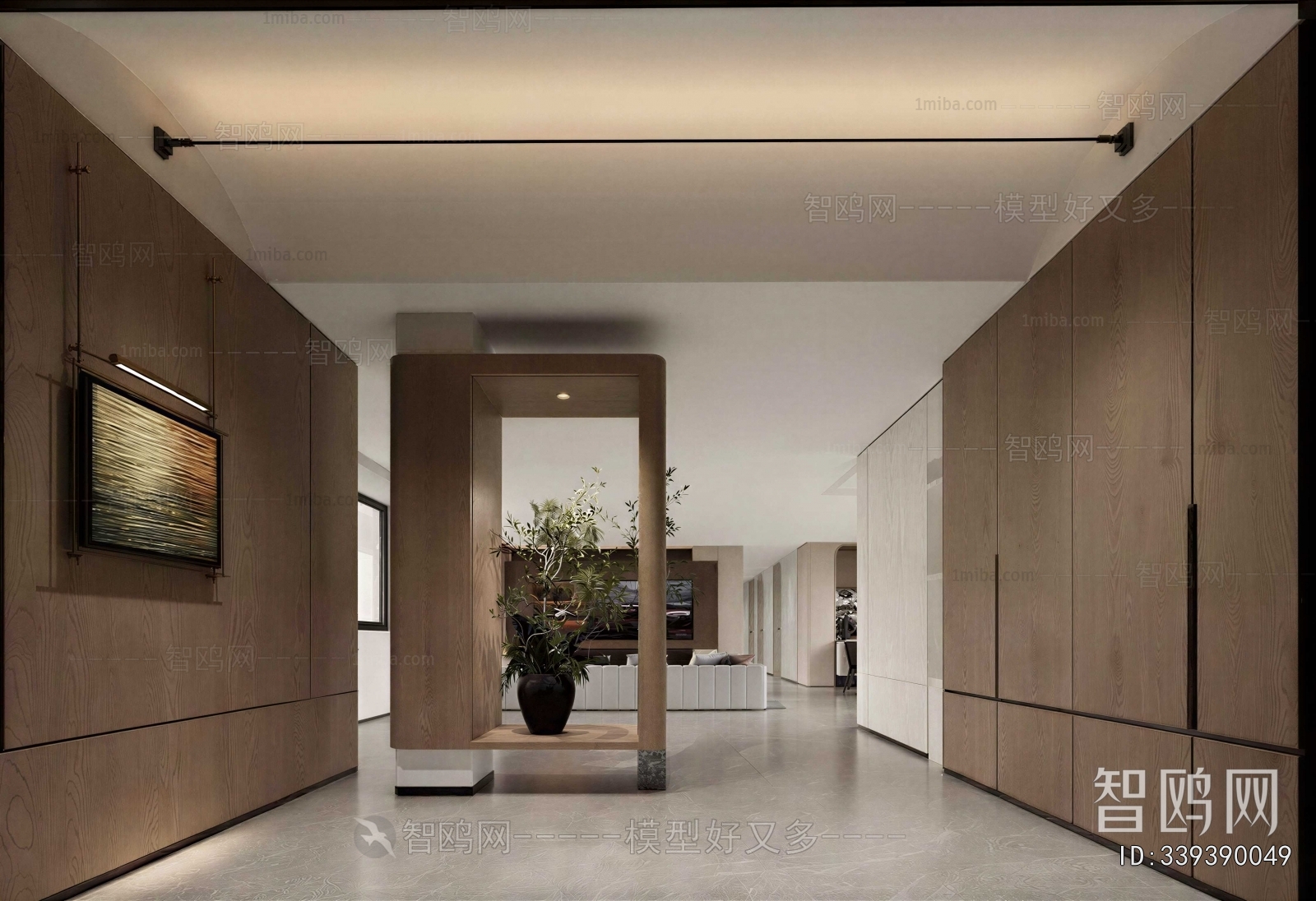 Modern Hallway