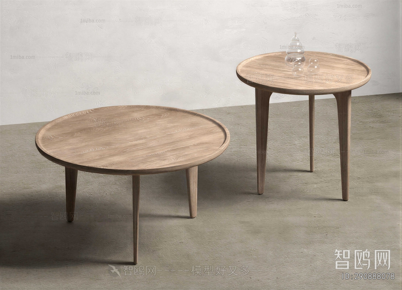 Wabi-sabi Style Coffee Table