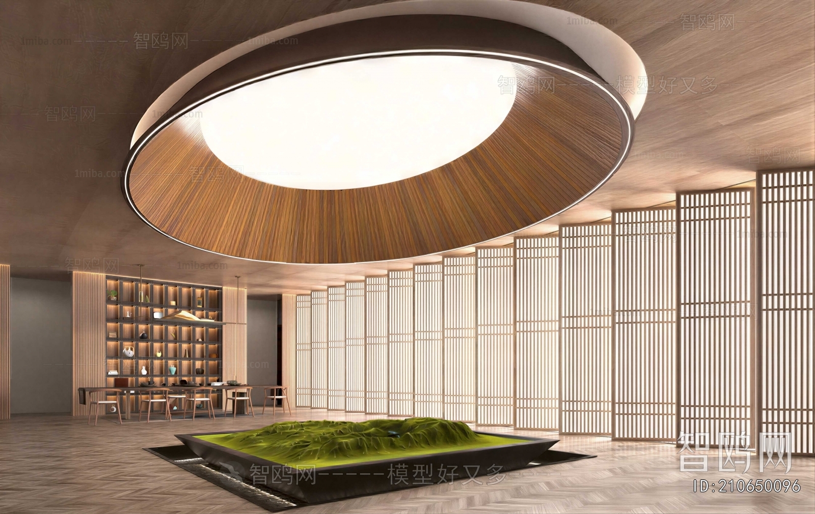 New Chinese Style Hospital Hall