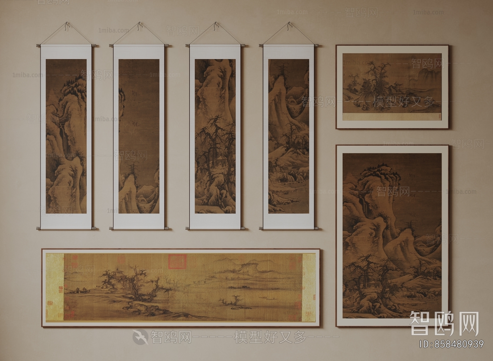 New Chinese Style Painting