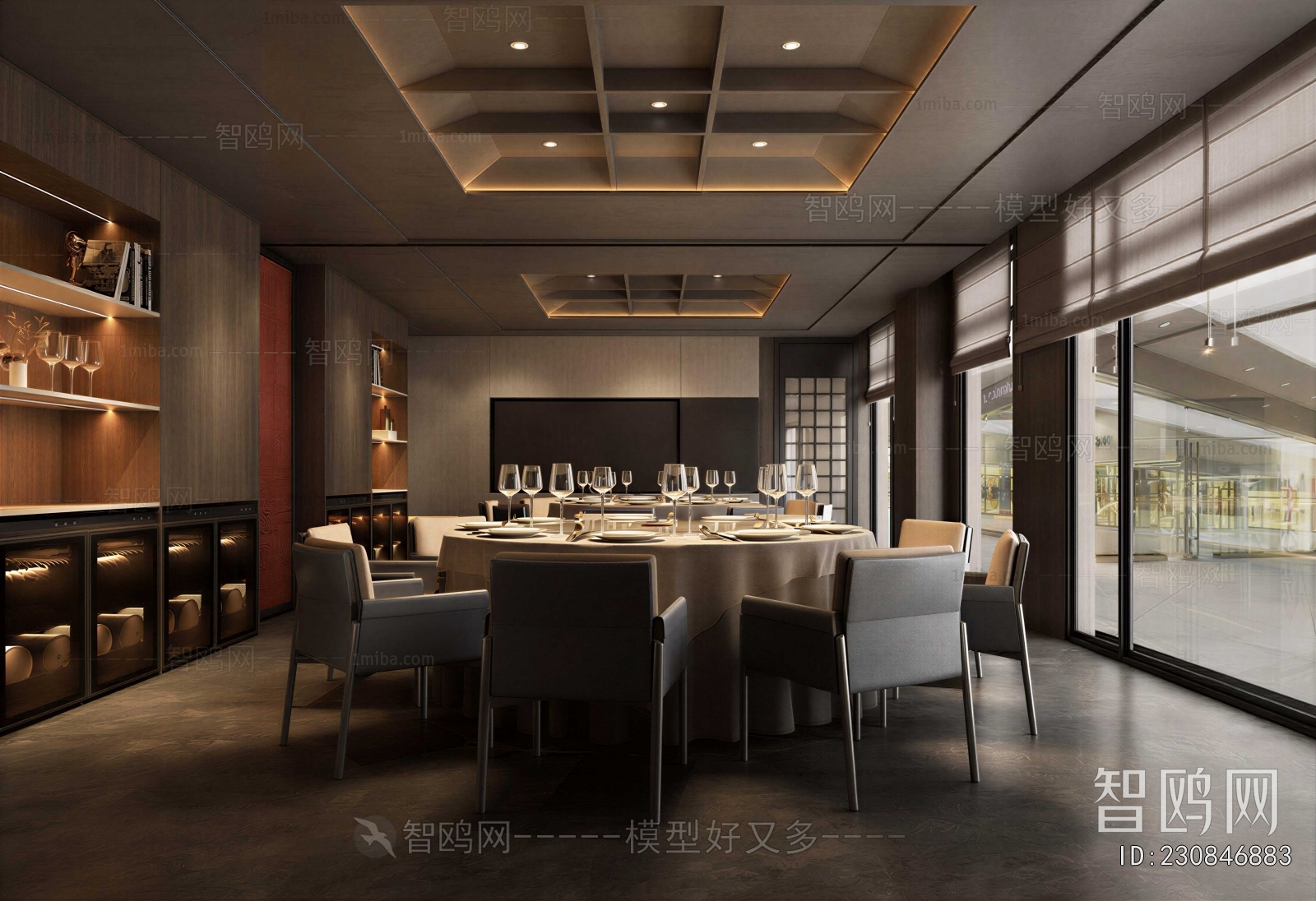 Modern Restaurant Box