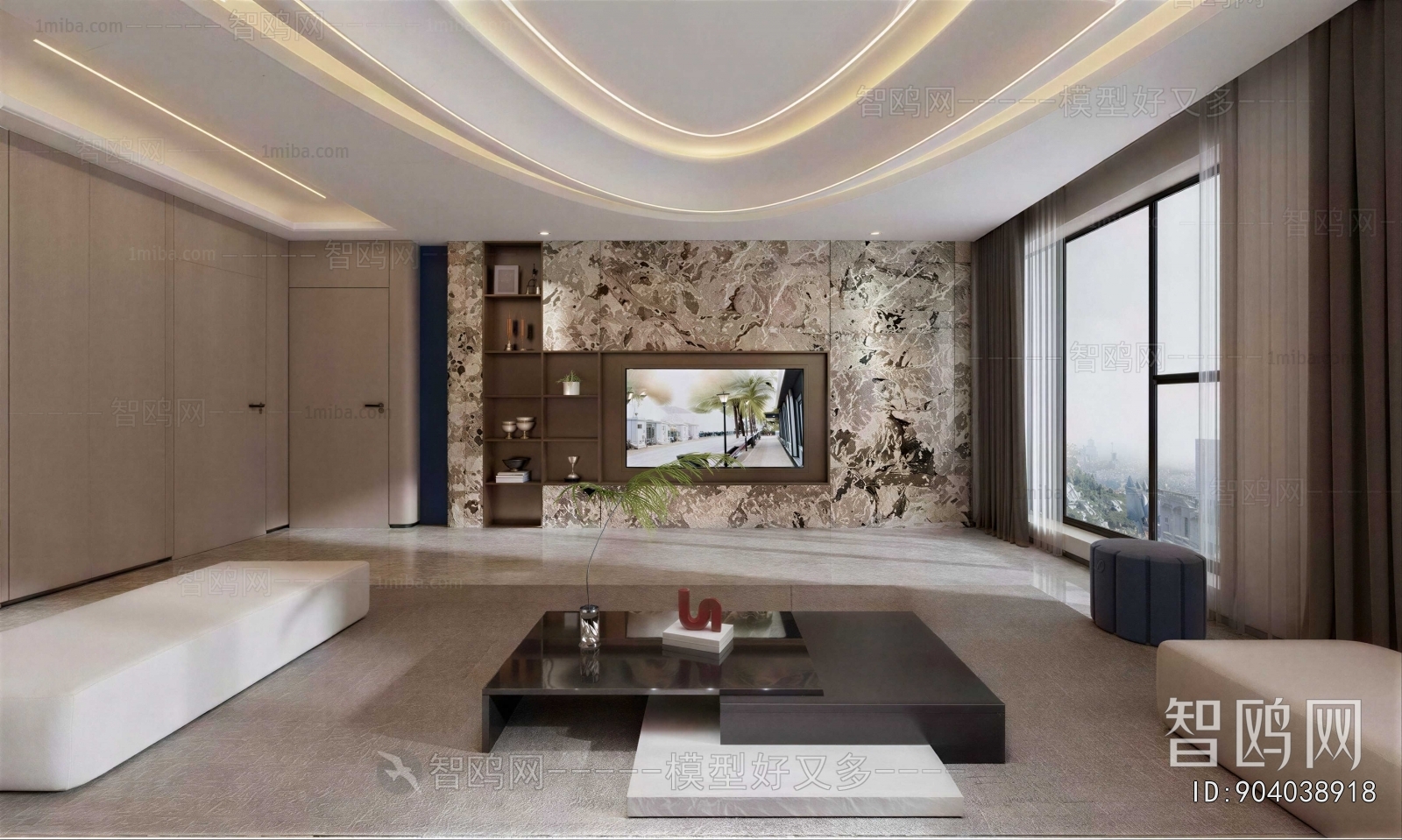 Modern A Living Room