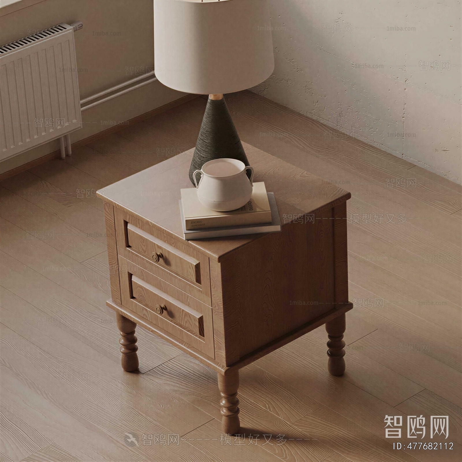 Modern Bedside Cupboard