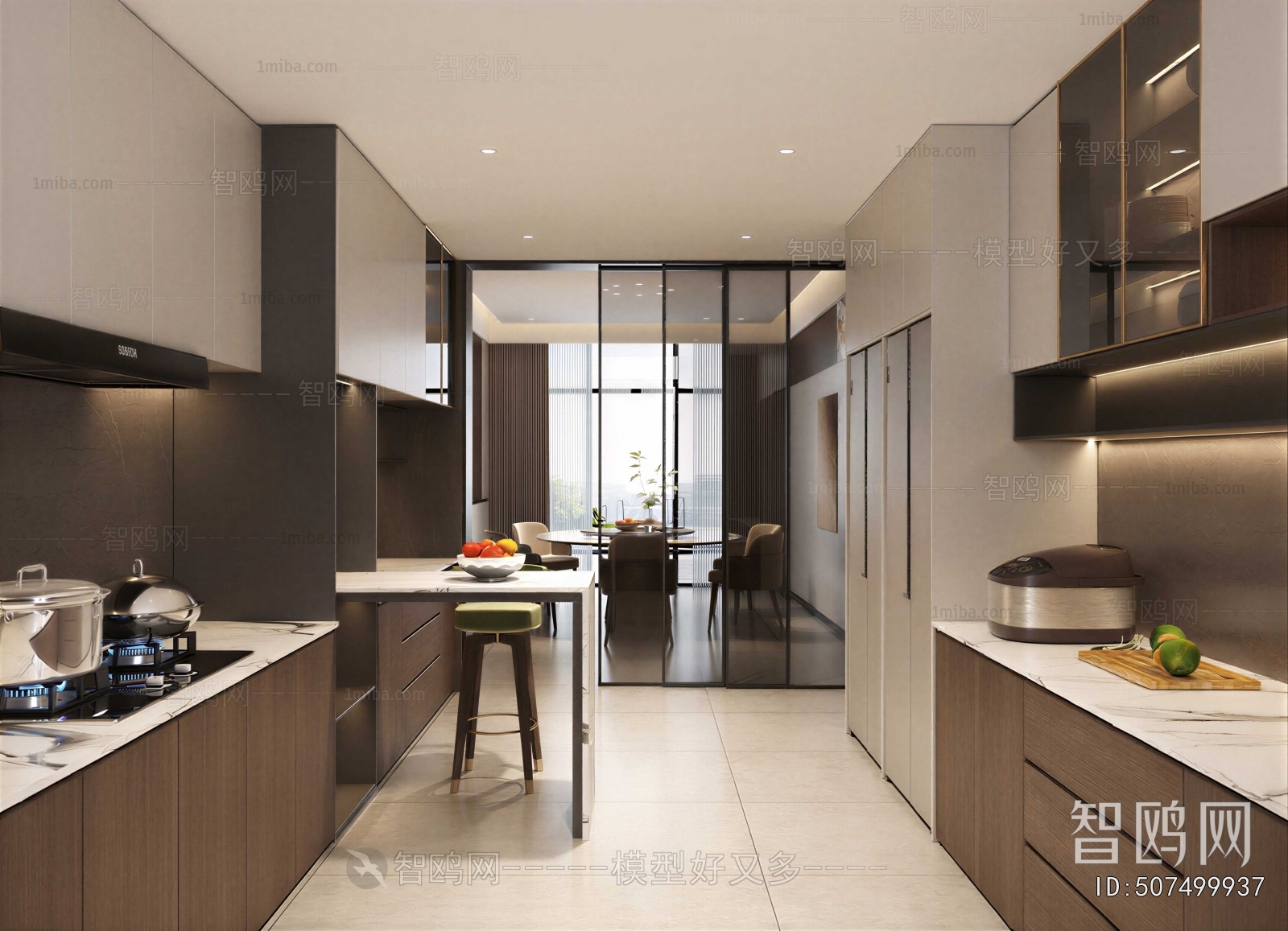 Modern The Kitchen