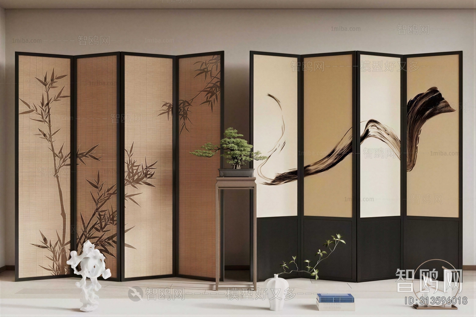 New Chinese Style Partition