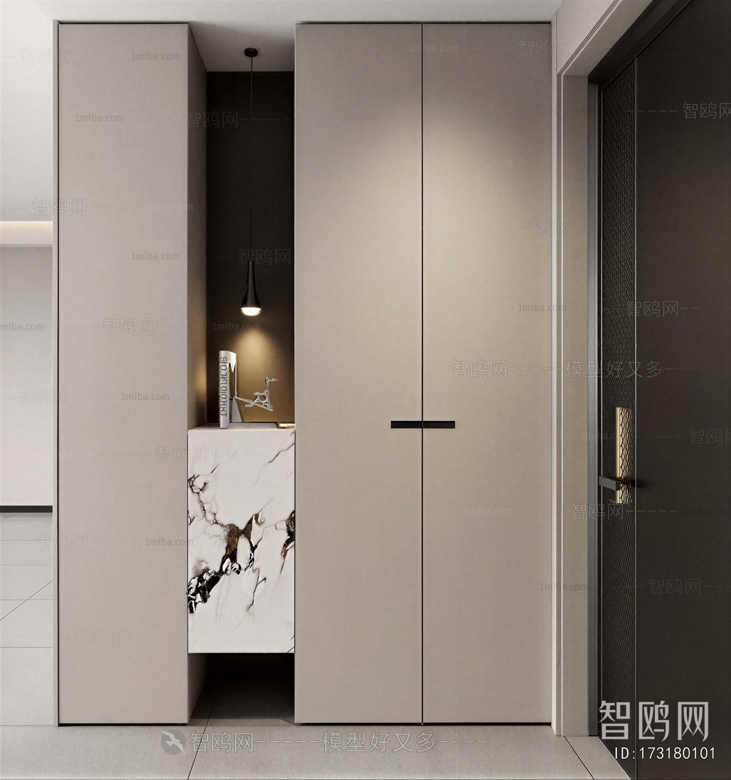 Modern Entrance Cabinet