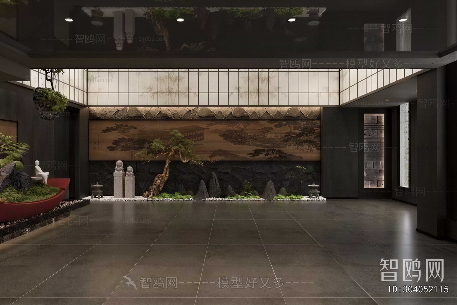 New Chinese Style Dining Room