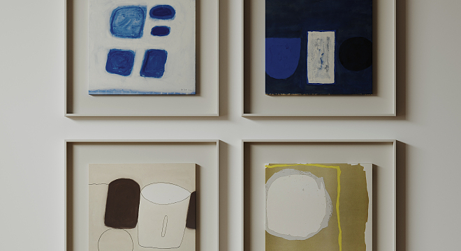 现代装饰挂画组合-2993399