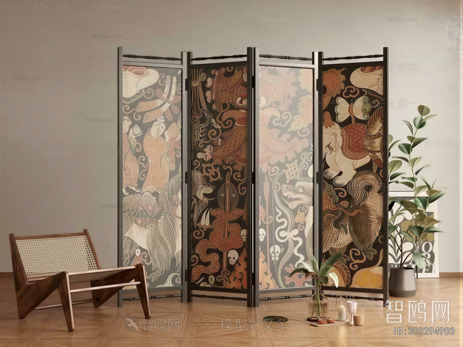 New Chinese Style Partition