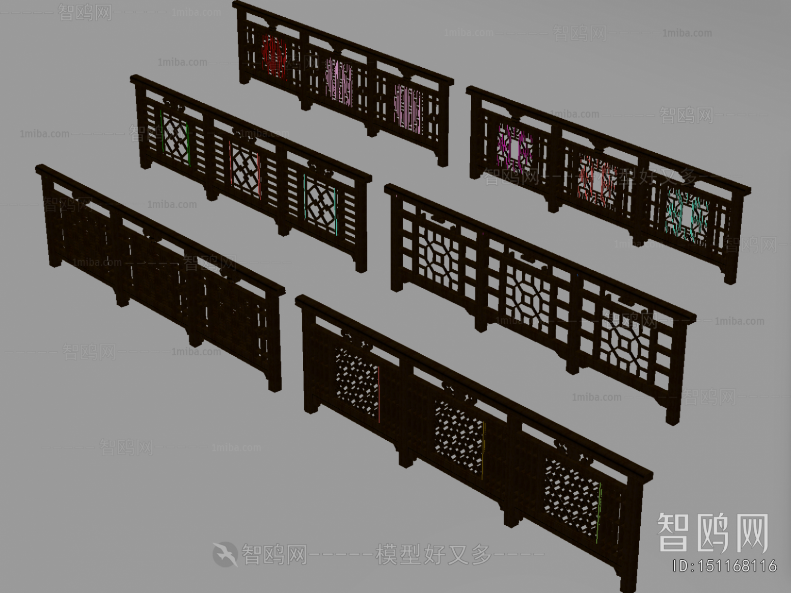 New Chinese Style Guardrail