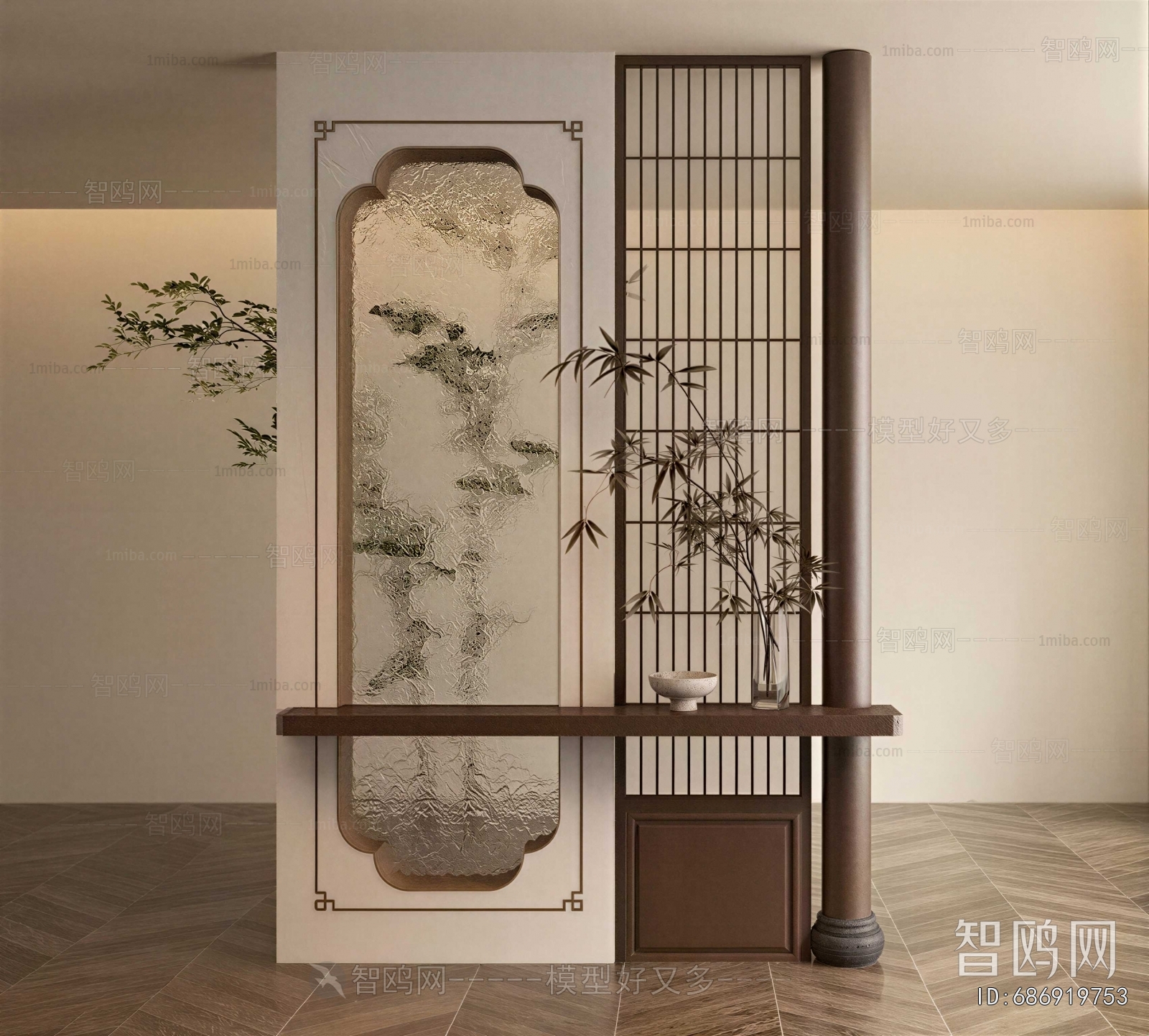 New Chinese Style Partition