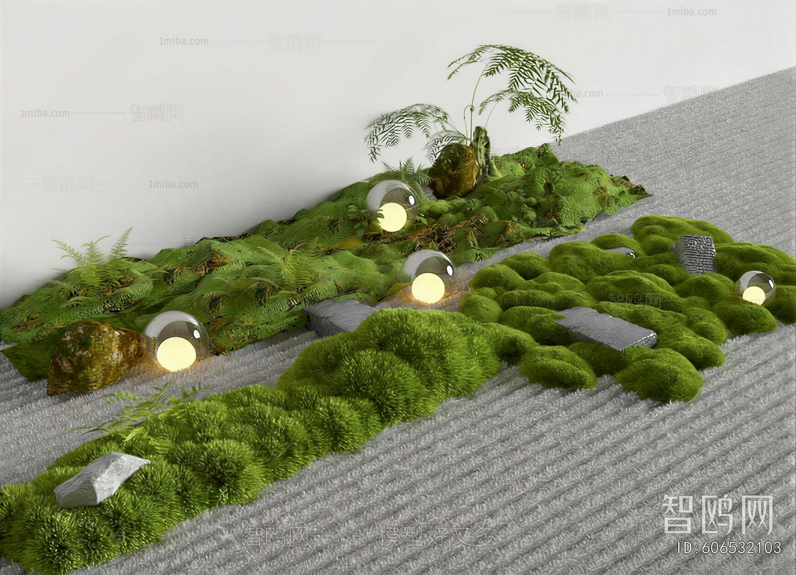 New Chinese Style Plant Landscaping