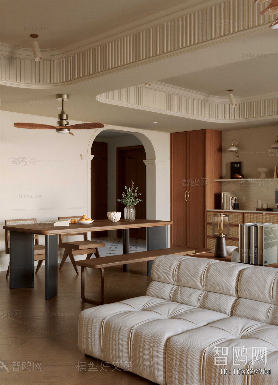 American Style A Living Room