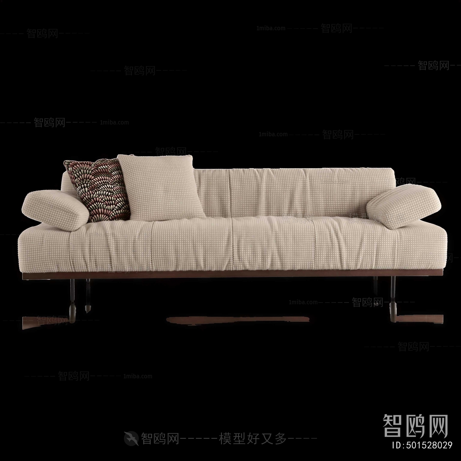 Modern Three-seat Sofa