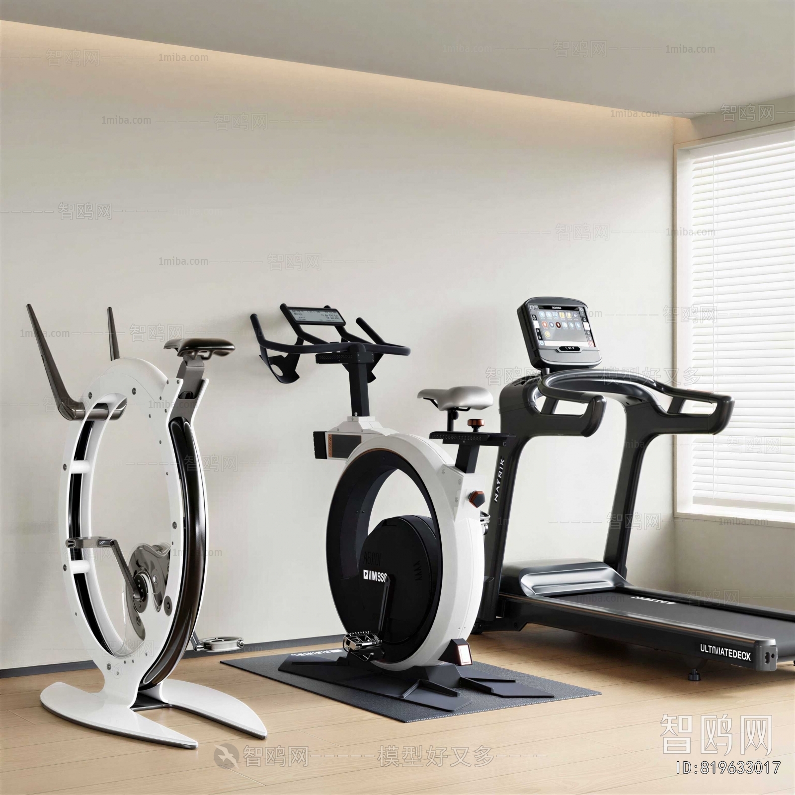 Modern Fitness Equipment