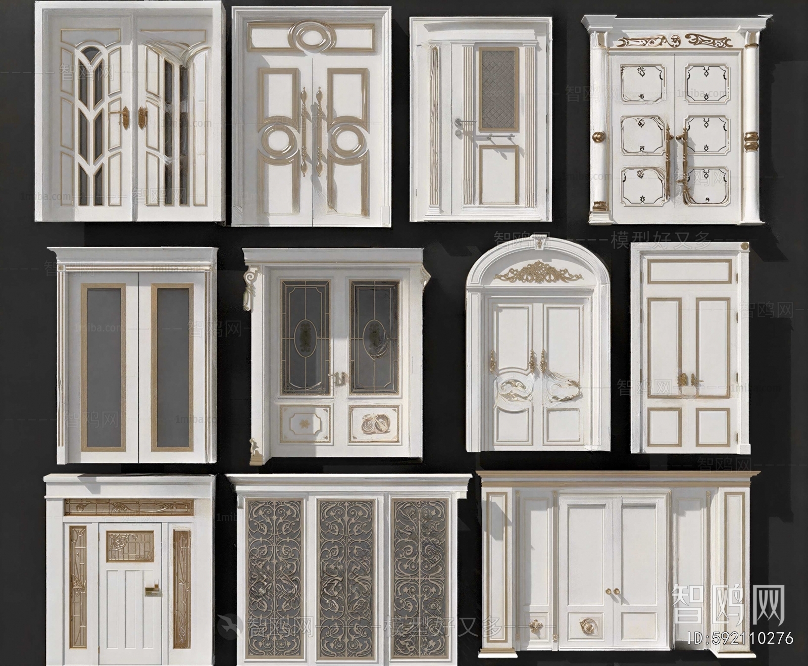 European Style Double Door