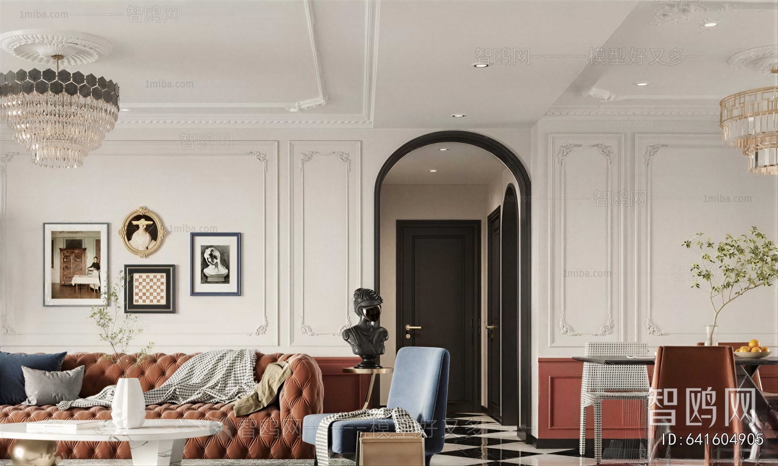 French Style A Living Room