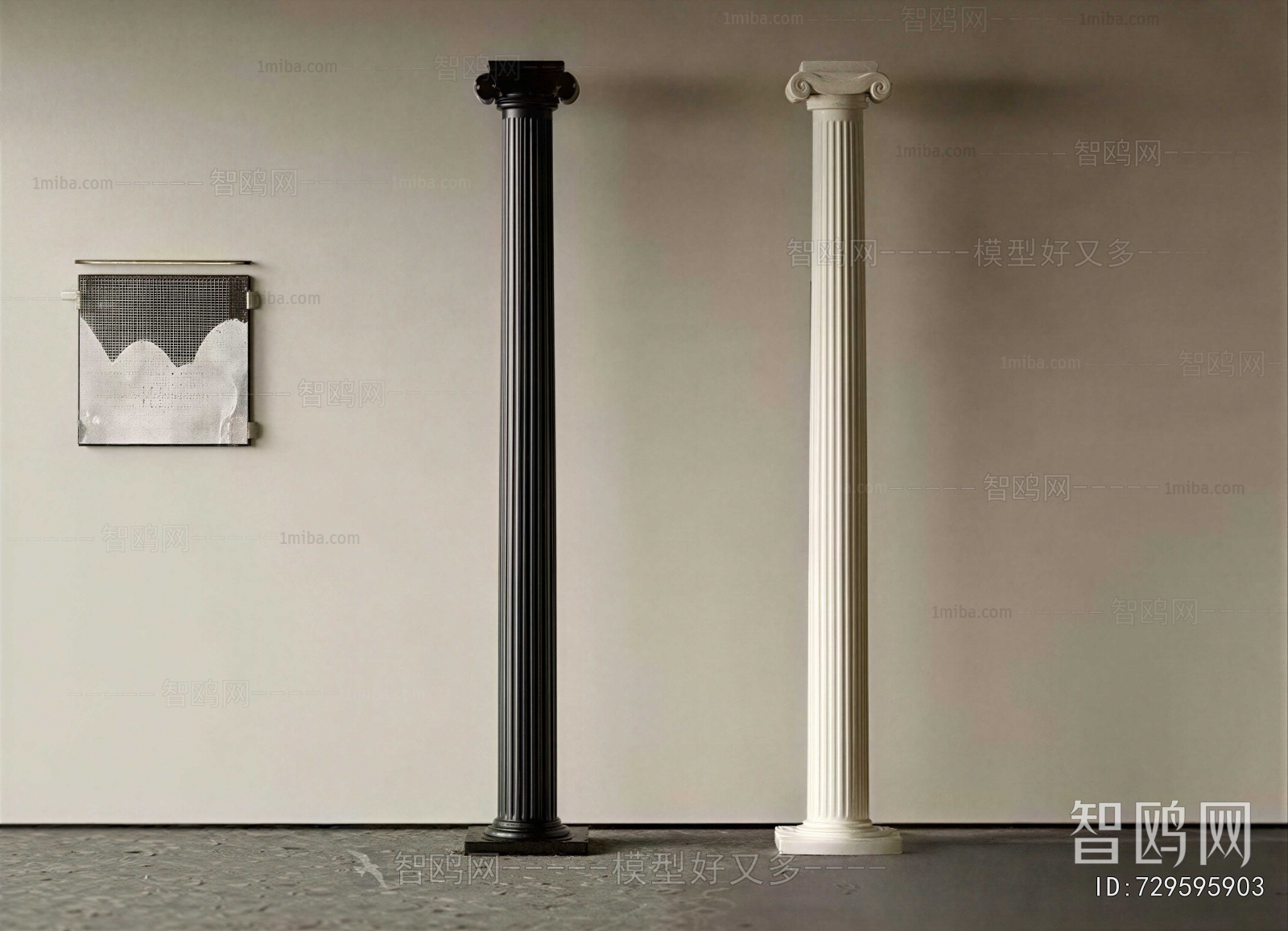 European Style Roman Pillar