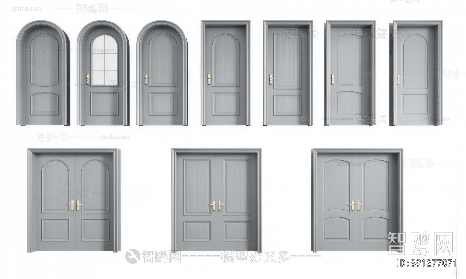 French Style Single Door