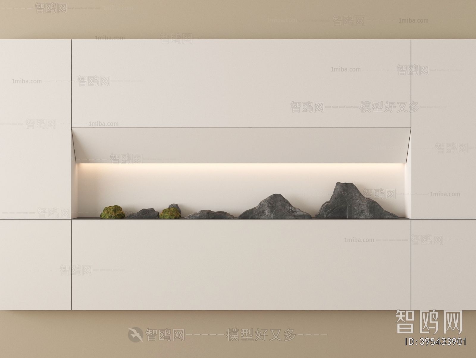 New Chinese Style TV Wall