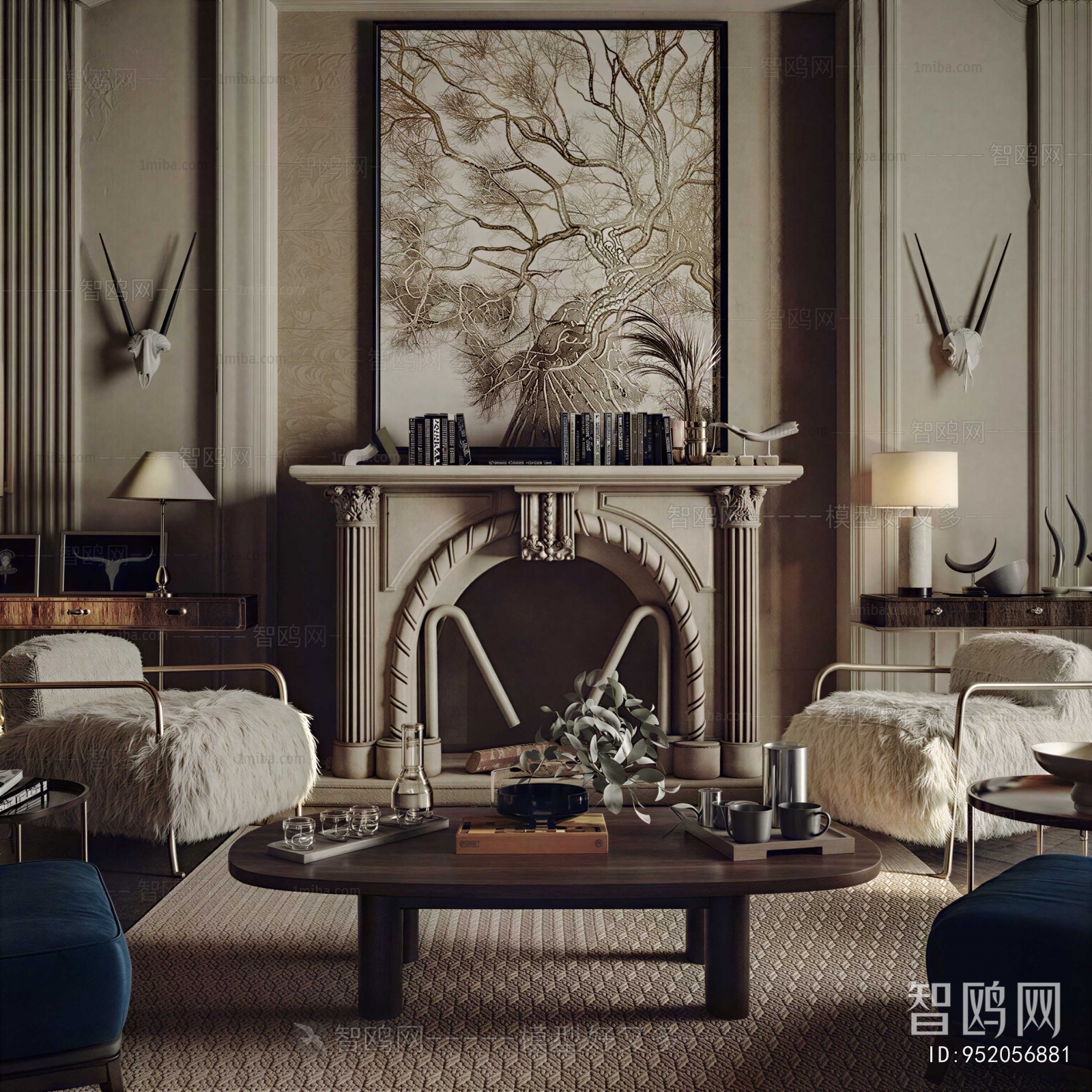 French Style Sofa Combination