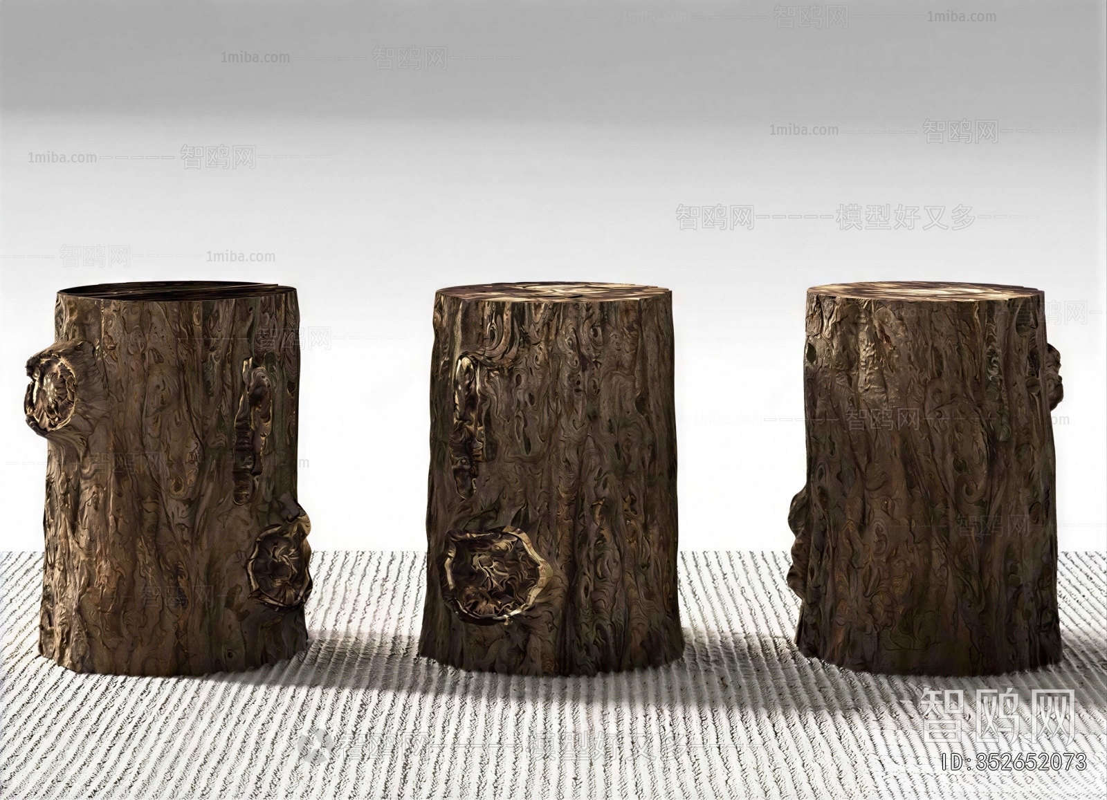 Wabi-sabi Style Side Table/corner Table