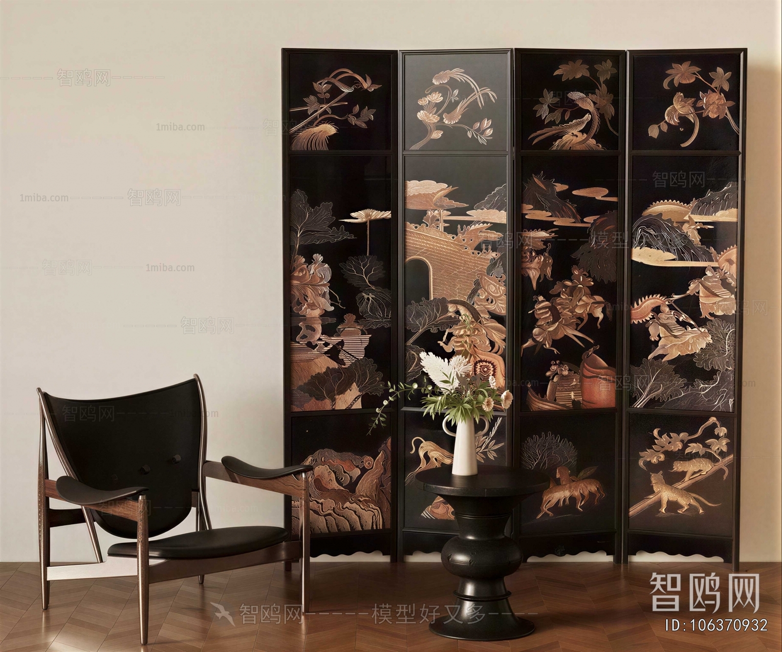 New Chinese Style Partition