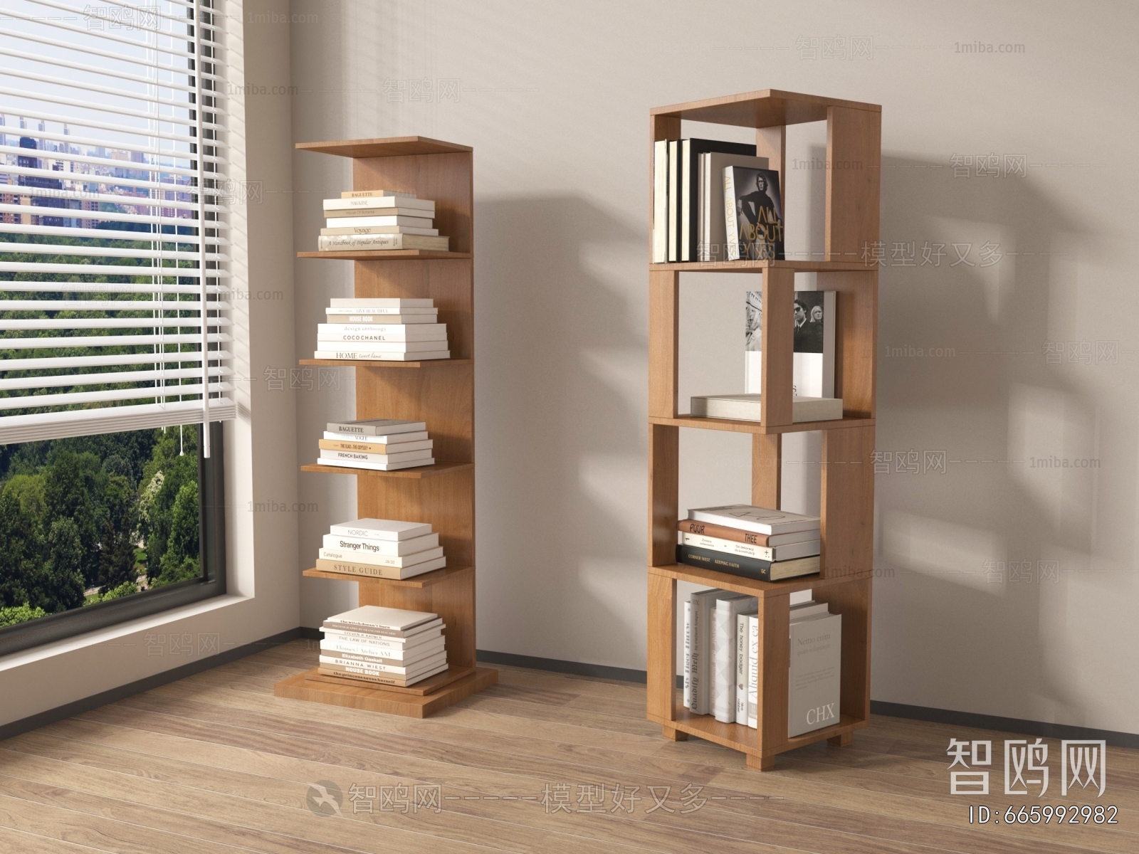 Modern Bookshelf