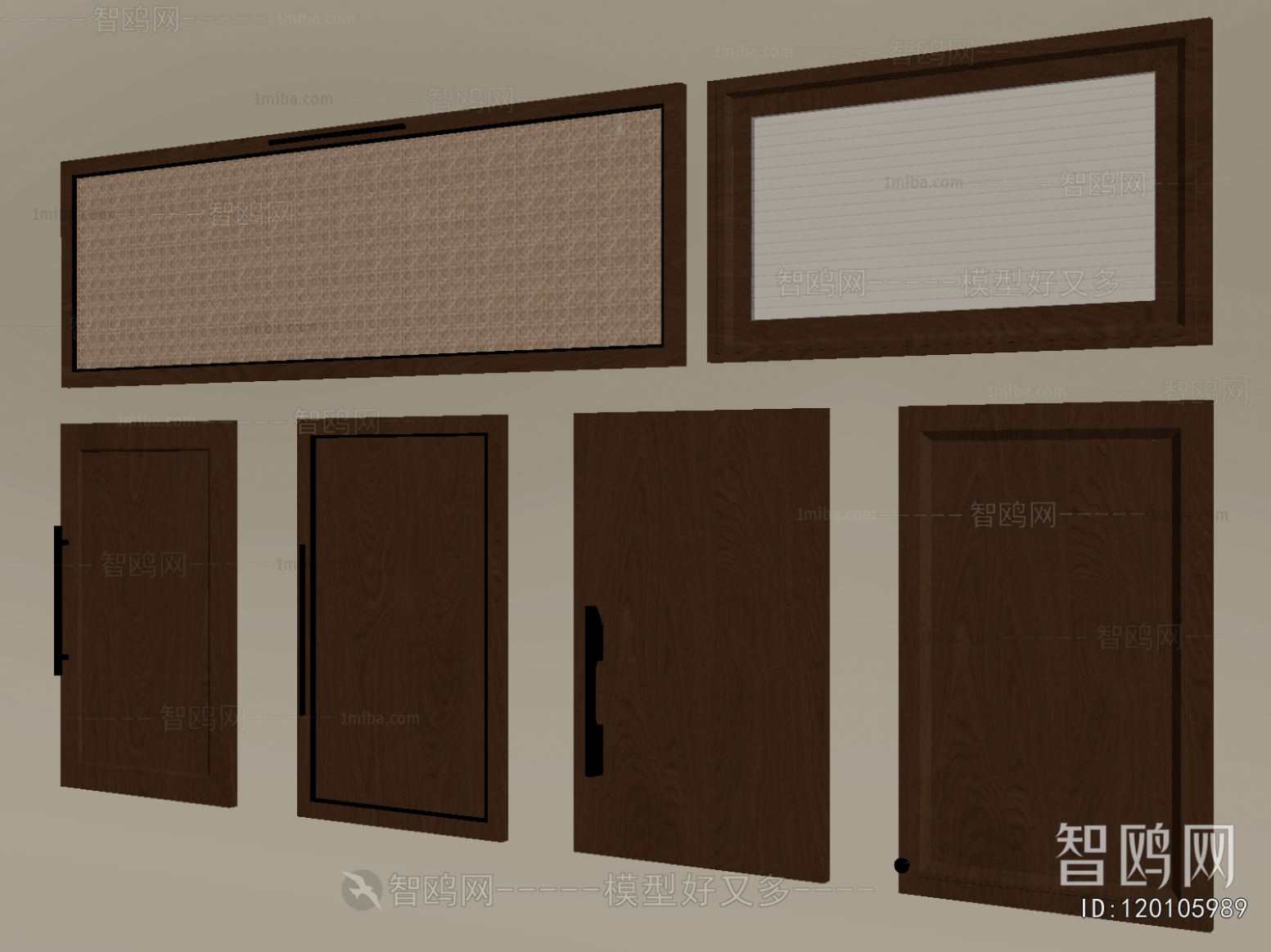 New Chinese Style Door Panel