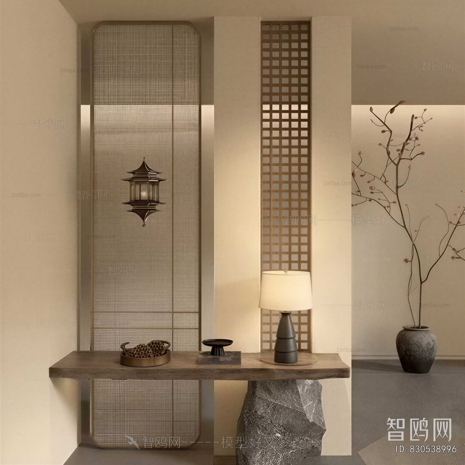 New Chinese Style Hallway