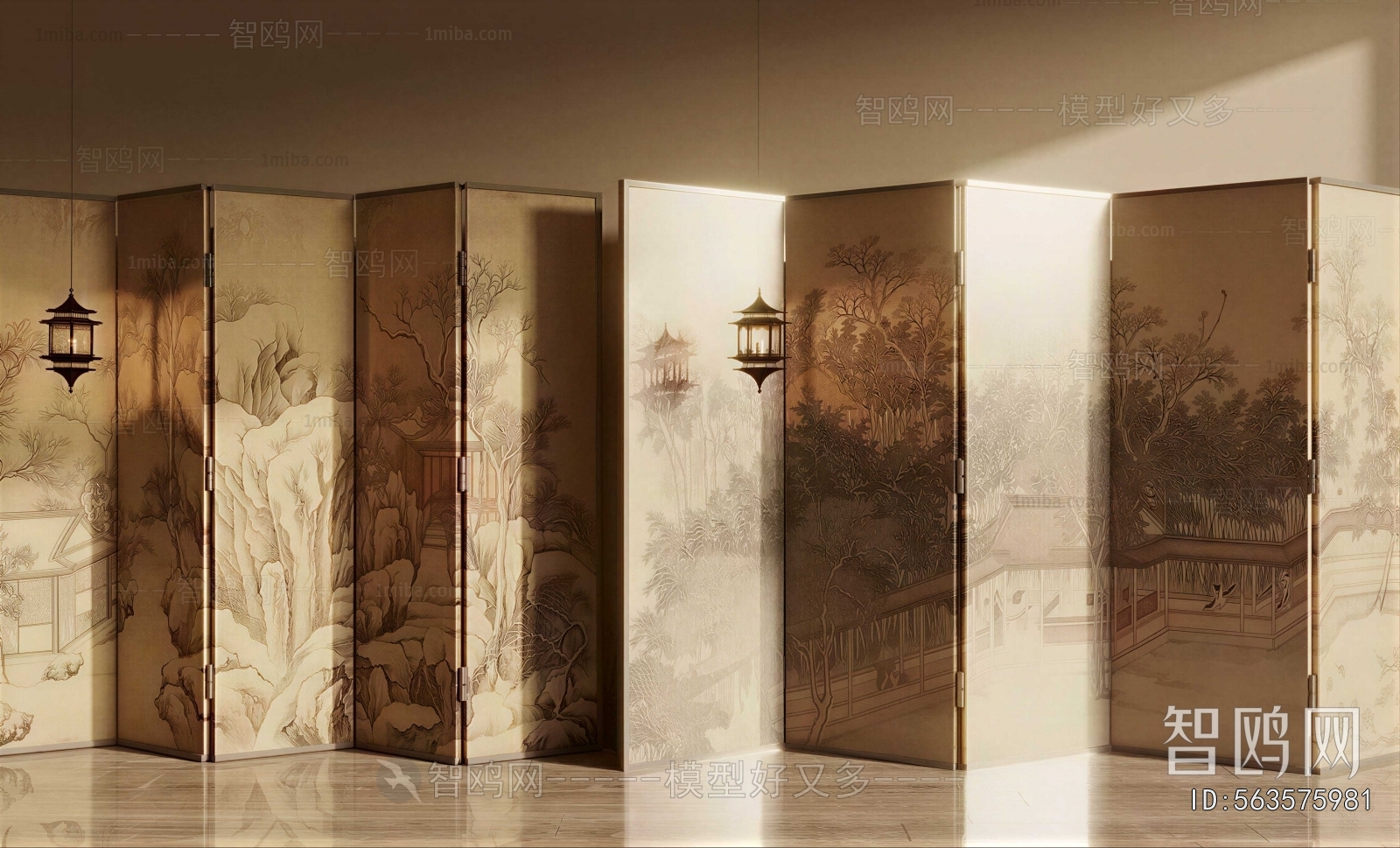 New Chinese Style Partition