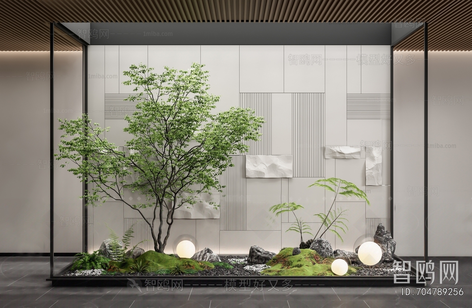 New Chinese Style Plant Landscaping