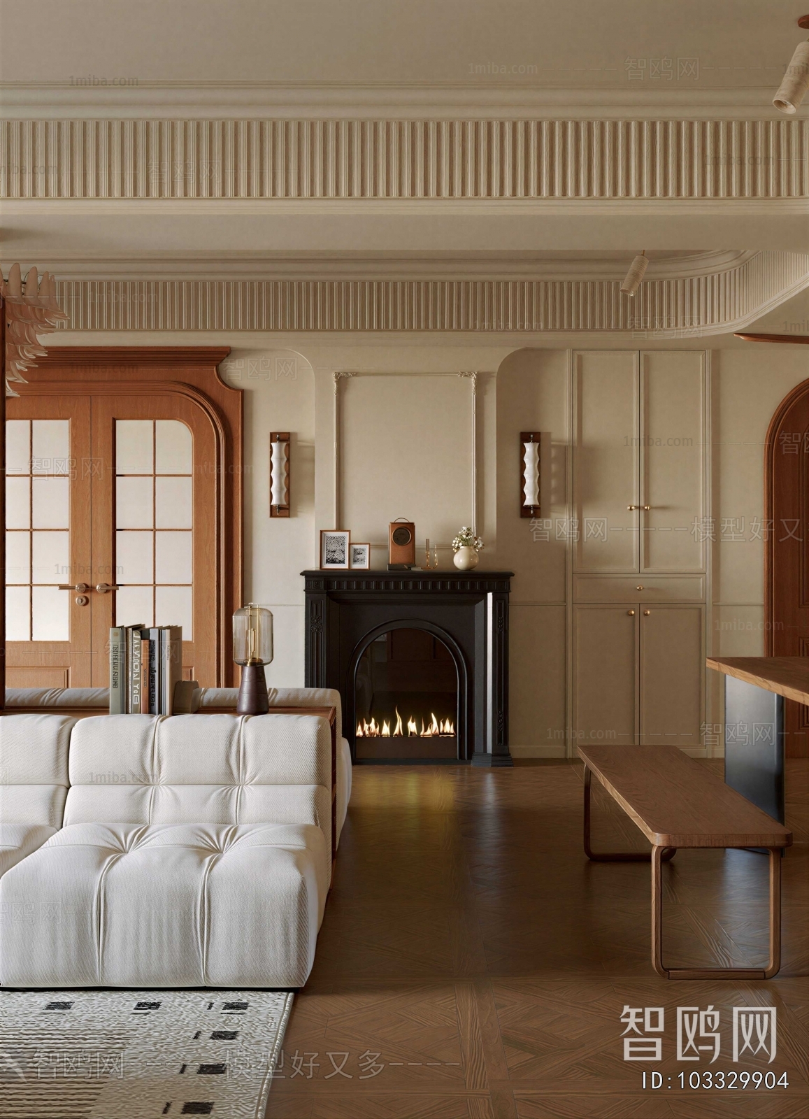 American Style A Living Room