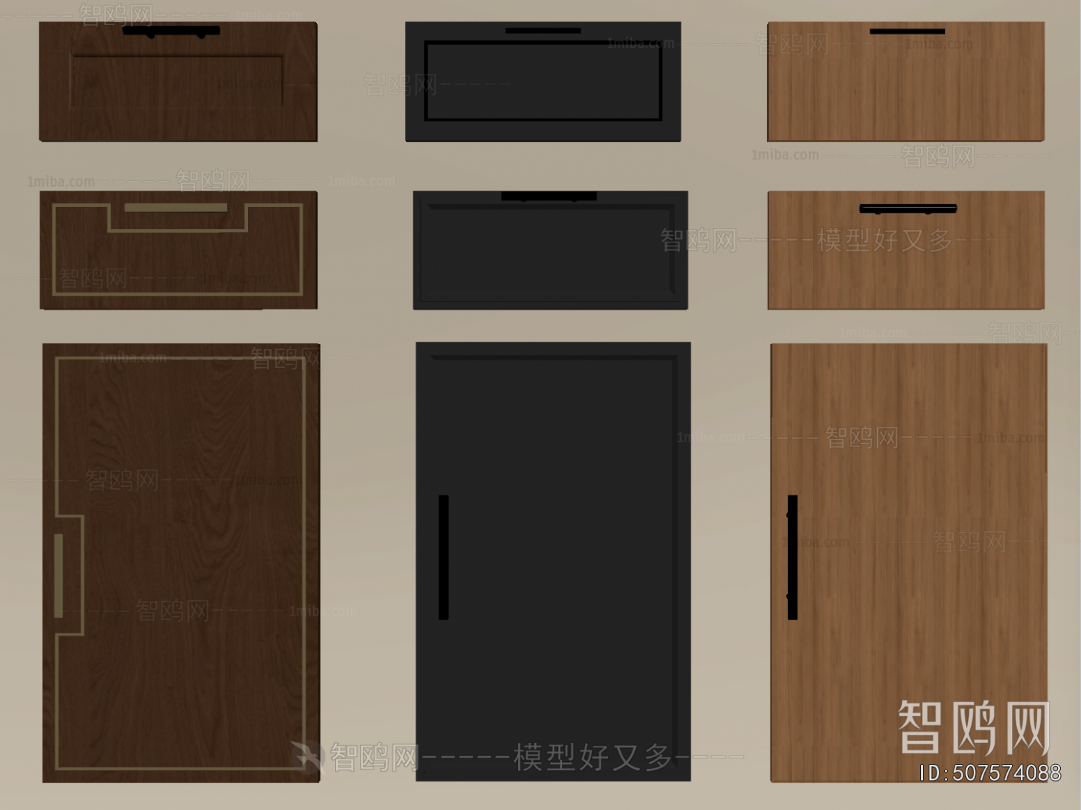 New Chinese Style Door Panel
