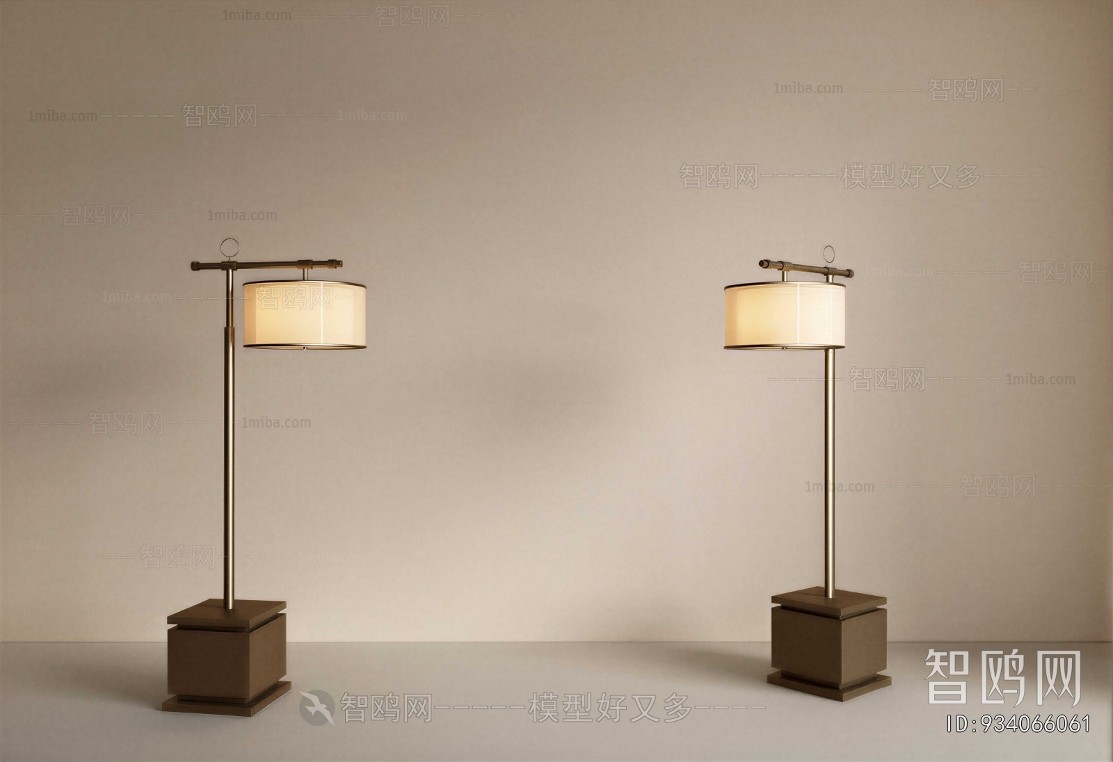 New Chinese Style Floor Lamp