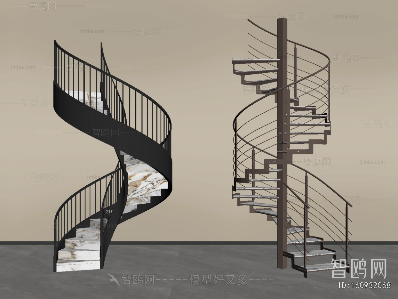 Modern Rotating Staircase