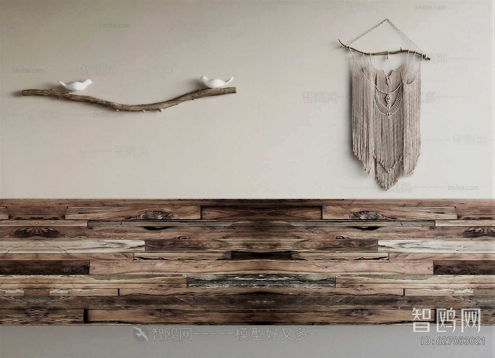 Wabi-sabi Style Wall Decoration