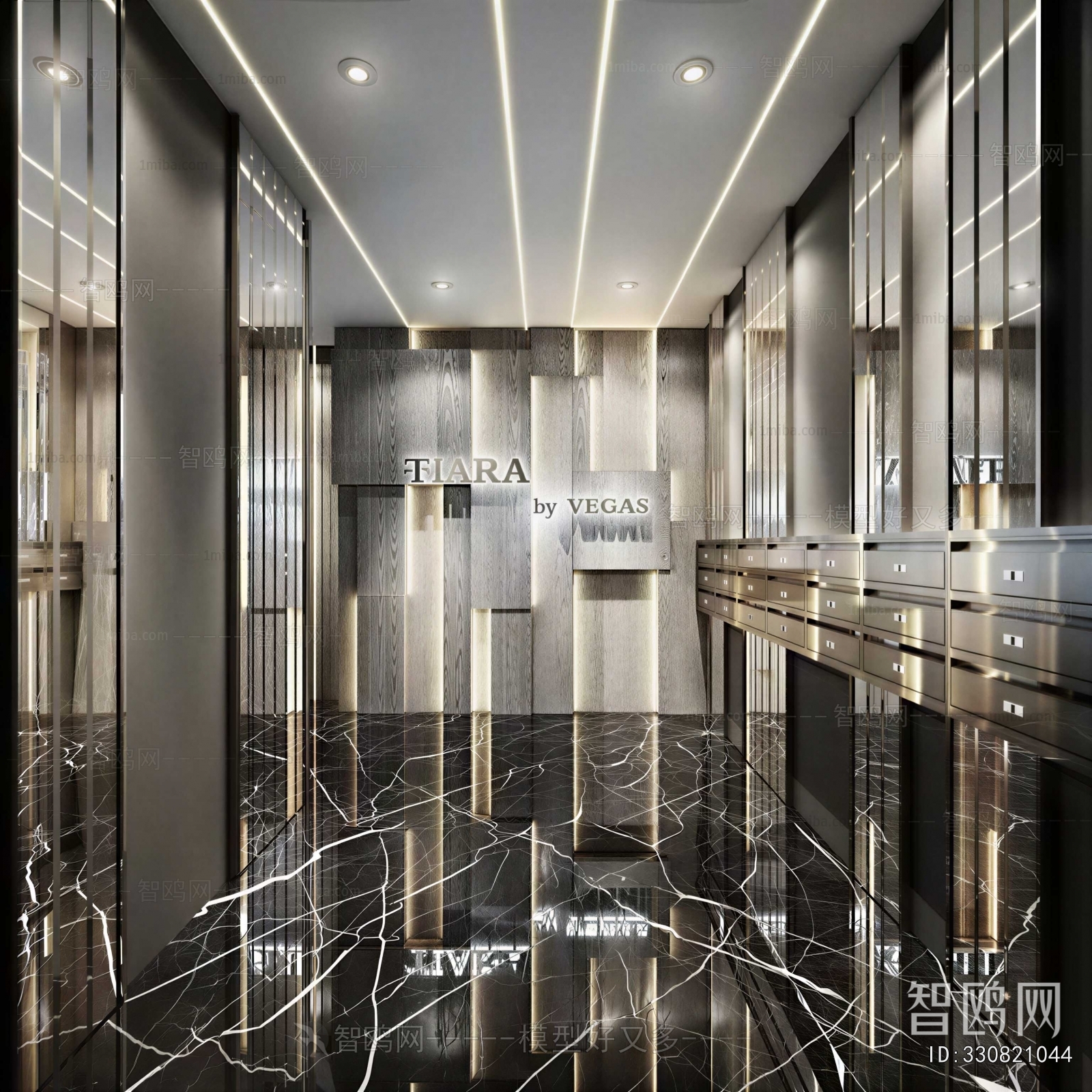 Modern Clothes Storage Area