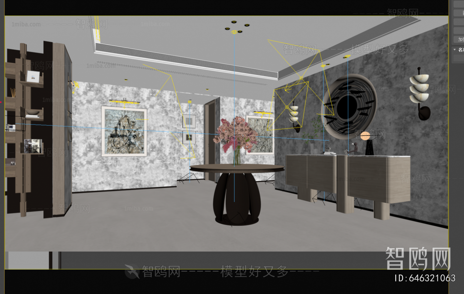 Simple European Style Hallway