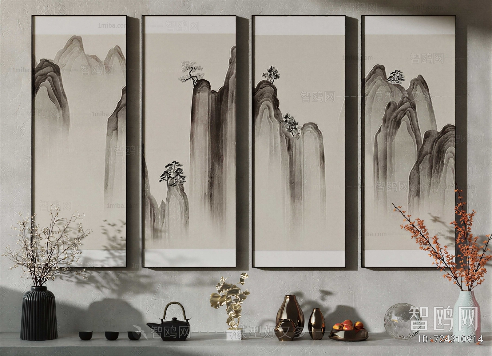 New Chinese Style Painting