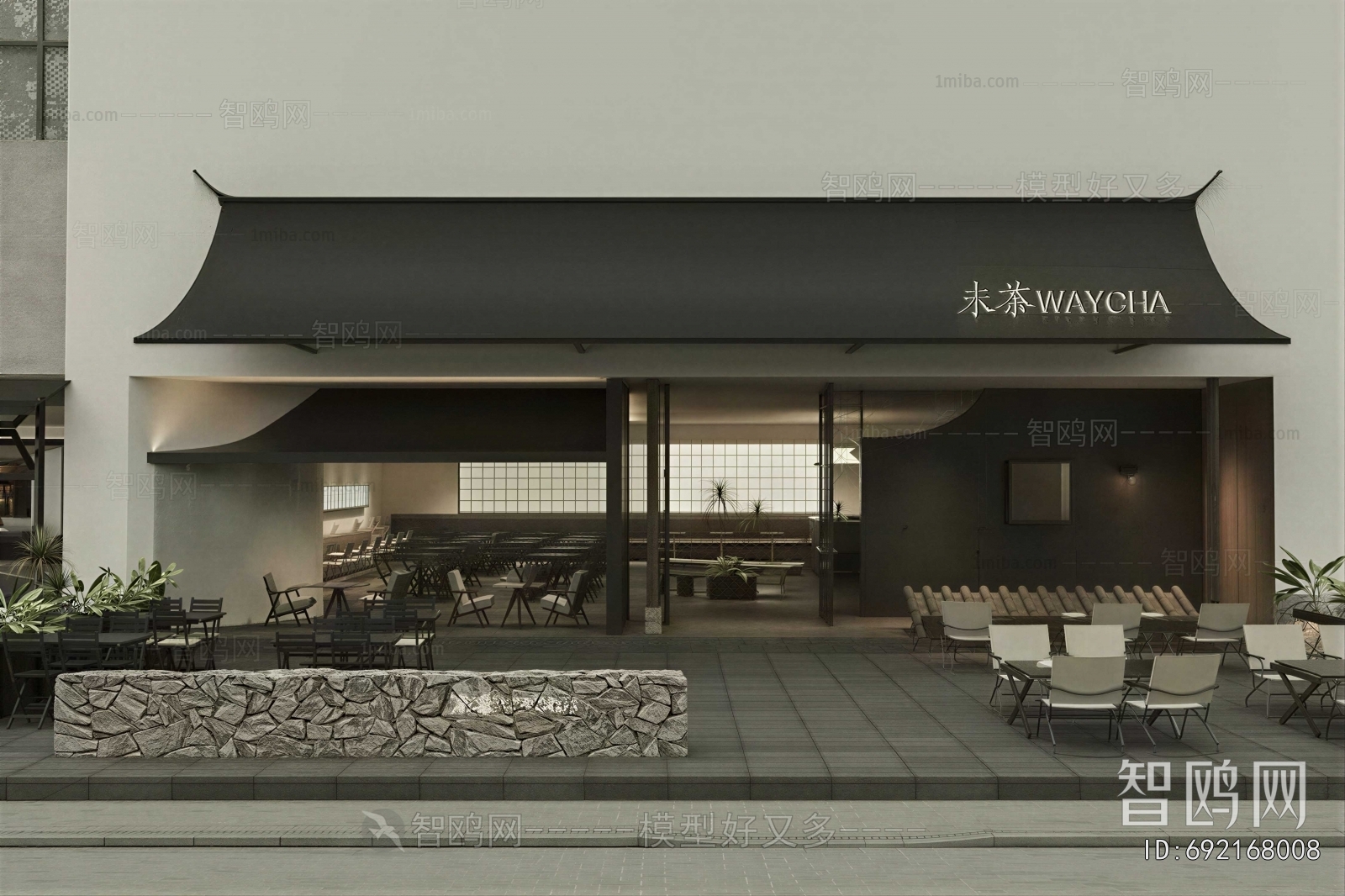 New Chinese Style Facade Element