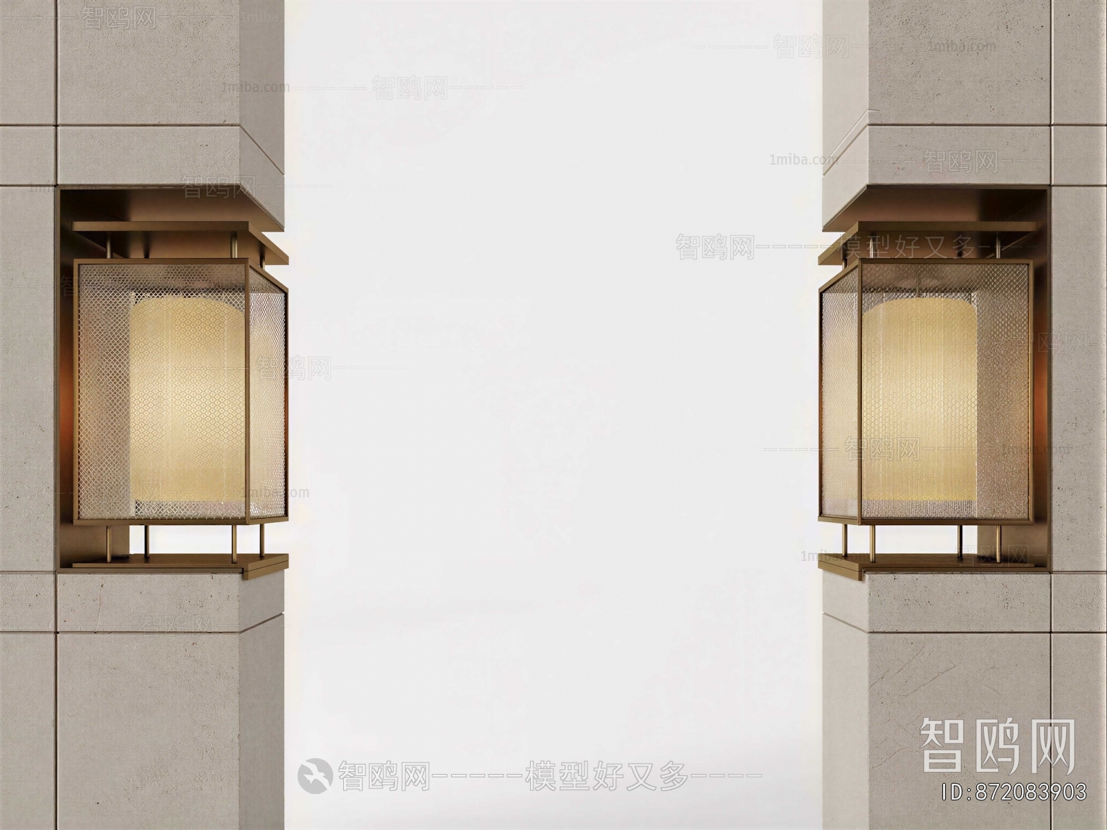 New Chinese Style Wall Lamp