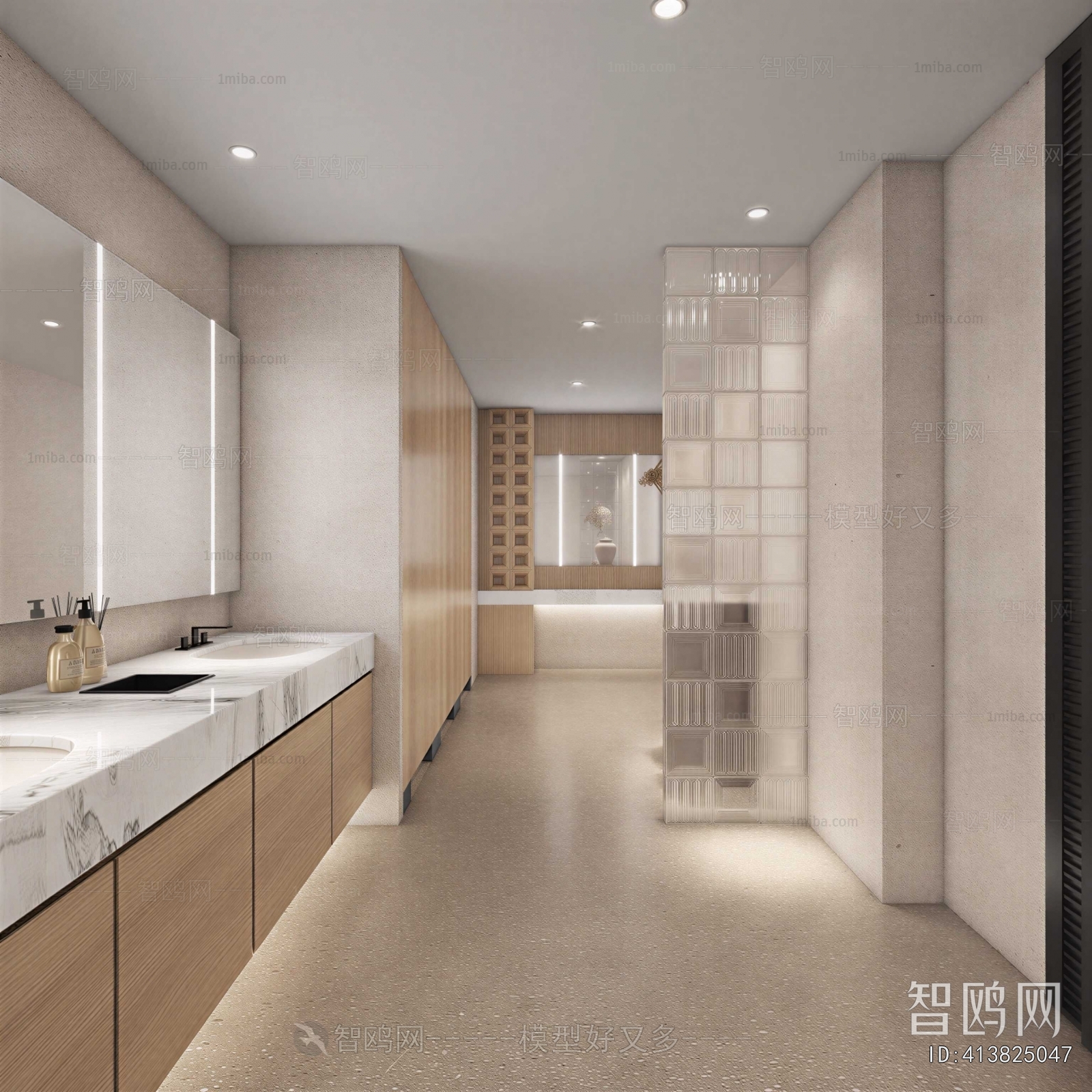 Modern Public Toilet